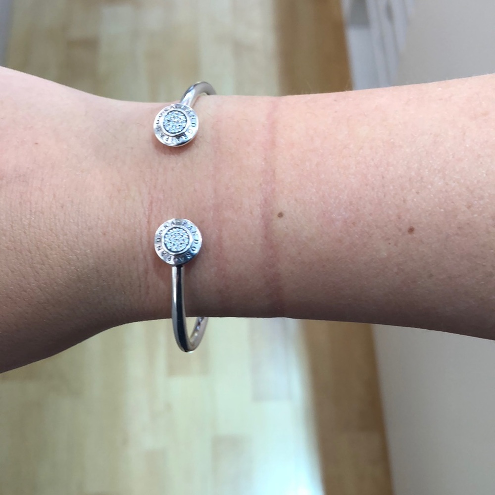 Pandora Signature Bangle Bracelet